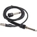 Electro-Voice George L Guitar Cable - 6.35mm/Mini XLR Audio Cable for Guitar, Transmitter - First End: Mini XLR Audio - Female - Second End: 6.35mm Audio - Male