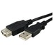 Unirise USB Extension Data Transfer Cable - 30 ft USB Data Transfer Cable - First End: USB Type A - Second End: USB Type A - Female - Extension Cable