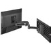 Chief Kontour K1S Dynamic Slatwall Dual Monitor Mount - Adjustable Arm - For 10-30 inch Displays - Black - Height Adjustable - 10" to 30" Screen Support - 50 lb Load Capacity - 75 x 75, 100 x 100 - Yes