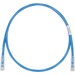 Panduit Cat.6 UTP Patch Network Cable - 50 ft Category 6 Network Cable for Network Device - First End: 1 x RJ-45 Network - Male - Second End: 1 x RJ-45 Network - Male - Patch Cable - Blue