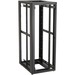 Black Box Elite Rack Cabinet - For PDU - 42U Rack Height - Black - Steel, Mesh - TAA Compliant