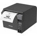 Epson TM-T70II Desktop Direct Thermal Printer - Monochrome - Receipt Print - USB - Yes - Parallel - With Cutter - Dark Gray - 9.84 in/s Mono - 180 x 180 dpi - 3.13" Label Width - For PC