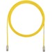 Panduit Cat.6e U/UTP Patch Network Cable - 10 ft Category 6e Network Cable for Network Device - First End: 1 x RJ-45 Network - Male - Second End: 1 x RJ-45 Network - Male - Patch Cable - Yellow