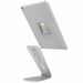 Universal Tablet Stand - Secure Display Tablet Holder Compatible With iPads, Samsung Galaxy Tabs, MS Surface and other Tablets - Steel