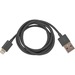 I/OMagic Lightning/USB Data Transfer Cable - 4 ft Lightning/USB Data Transfer Cable - First End: 8-pin USB - Second End: Lightning - MFI - Black