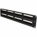 AddOn 19-inch Cat6 48-Port Straight Patch Panel with High Density 110-Type 2U - 100% compatible and guaranteed to work