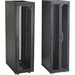 Black Box Elite EC45U2436SMMS6NK Rack Cabinet - For PDU, Server - 45U Rack Height - 6 Fan(s) - Black - Mesh, Steel - TAA Compliant