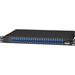 Black Box Rackmount Preloaded Fiber Enclosure 1U, (24) Duplex LC Pair - 24 Port(s) - 24 x Duplex - 1U High - 19"/23" Wide - Rack-mountable