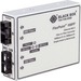 Black Box FlexPoint LMC250A Transceiver/Media Converter - 2 x SC Ports - DuplexSC Port - Single-mode, Multi-mode - Fast Ethernet - 100Base-FX - 17.40 Mile - Wall Mountable, Rail-mountable, Rack-mountable - TAA Compliant