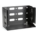 Black Box Wallmount Rack 12" with Swing Bracket and Adjustable Shelf - 6U Rack Height - Wall Mountable - Steel - 74.96 lb Maximum Weight Capacity