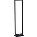 Black Box 45U 2-Post Rack, 19" x 15"D, 12-24 EIA Holes, 1000lbs - 45U Rack Height x 17.72" Rack Width - Black - Aluminum - 1000 lb Maximum Weight Capacity - TAA Compliant