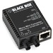 Black Box Transceiver/Media Converter - 1 x Network (RJ-45) - 1 x ST Ports - DuplexST Port - USB - Multi-mode - Gigabit Ethernet - 10/100/1000Base-TX, 1000Base-X - 1640.42 ft - AC Adapter - Wall Mountable - TAA Compliant
