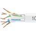 Black Box CAT6 550-MHz Solid Bulk Cable UTP CMP Plenum WH 1000FT Pull-Box - 1000 ft Category 6 Network Cable for Network Device - First End: Bare Wire - Second End: Bare Wire - 1 Gbit/s - CMP, Plenum - 23 AWG - White - TAA Compliant