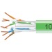 Black Box CAT6 550-MHz Solid Bulk Cable UTP CMP Plenum GN 1000FT Pull-Box - 1000 ft Category 6 Network Cable for Network Device - First End: Bare Wire - Second End: Bare Wire - 1 Gbit/s - CMP, Plenum - 23 AWG - Green - TAA Compliant