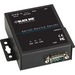 Black Box LES300 Device Server - Twisted Pair - 1 x Network (RJ-45) - 1 x Serial Port - 100Base-TX - Fast Ethernet - Wall Mountable, DIN Rail Mountable - TAA Compliant