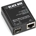 Black Box Gb ETH MED CONV SFP - Gigabit Ethernet (1000-Mbps) Media Converter - 10/100/1000-Mbps Copper to 1000-Mbps Fiber SFP