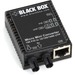 Black Box LMC403A Tanscevier Media Converter - 1 x Network (RJ-45) - 1 x ST Ports - DuplexST Port - USB - Single-mode - Gigabit Ethernet - 10/100Base-TX, 1000Base-X, 10/100/1000Base-T, 100Base-FX - 18.64 Mile - Power Supply - Wall Mountable, Standalone - 