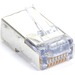 Black Box CAT5e EZ Plug - Shielded, 50-Pack - 50 Pack - 1 x RJ-45 Network - TAA Compliant