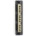 Black Box Standard Adapter Panel - Bronze Sleeve, (6) LC Duplex Pairs, Beige - 12 Port(s) - 12 x Duplex - Beige - TAA Compliant