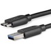 StarTech.com 2m (6ft) Slim SuperSpeed USB 3.0 (5Gbps) A to Micro B Cable - M/M - Flexible cable for convenient positioning of USB 3.0 devices - USB 3.0 Micro B - Slim USB 3.0 to Micro B Cable - Thin USB 3.2 Gen 1 (5Gbps) A to B Cable - Micro USB 3.0 to US
