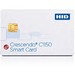 HID Crescendo C1150 ID Card - Printable - RF Proximity Card - 3.38" x 2.13" Length - 1 - Blue, White, Gold - Polyvinyl Chloride (PVC), Polyethylene Terephthalate (PET)