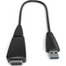 4XEM SuperSpeed USB 3.0 to VGA External Video Card Adapter - USB 3.0 - 1 x 15-pin HD-15 VGA Female - 2048 x 1152 Supported - Black