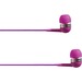 4XEM Ear Bud Headphone Purple - Stereo - Mini-phone (3.5mm) - Wired - 16 Ohm - 20 Hz - 18 kHz - Earbud - Binaural - In-ear - 3.75 ft Cable - Purple