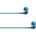 4XEM Ear Bud Headphone Blue - Stereo - Mini-phone (3.5mm) - Wired - 16 Ohm - 20 Hz - 18 kHz - Earbud - Binaural - In-ear - 3.75 ft Cable - Blue