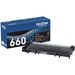 Brother TN660 Original Toner Cartridge - Laser - High Yield - 2600 Pages - Black - 1 Each