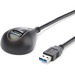 StarTech.com 5 ft Black Desktop SuperSpeed USB 3.0 (5Gbps) Extension Cable - A to A M/F - Extend a USB 3.0 port from the back of your computer to your desktop - 5 ft Desktop SuperSpeed USB Cable A/A M/F - 5ft USB Extenstion Cable - Desktop USB 3.2 Gen 1 (