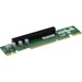 Supermicro RSC-R1UW-E16 Riser Card - 1 x PCI Express 3.0 x16 - PCI Express 3.0 x16 - 1U Chasis
