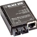 Black Box Micro Mini LMC402A Transceiver/Media Converter - 1 x Network (RJ-45) - 1 x SC Ports - DuplexSC Port - Multi-mode - Fast Ethernet, Gigabit Ethernet - 10/100/1000Base-TX, 100Base-FX - 3.11 Mile - AC Adapter - Wall Mountable - TAA Compliant
