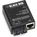 Black Box Micro Mini LMC404A Transceiver/Media Converter - 1 x Network (RJ-45) - 1 x SC Ports - DuplexSC Port - Single-mode - Fast Ethernet, Gigabit Ethernet - 100Base-FX, 10/100/1000Base-TX - 18.64 Mile - AC Adapter - Wall Mountable - TAA Compliant