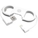 Kanex GoBuddy+ Charge Sync Cable + Bottle Opener - 8.25" Lightning/USB Data Transfer Cable for Smartphone, Tablet, MP3 Player, iPhone, iPod, iPad - First End: 1 x USB Type A - Male - Second End: 1 x Lightning - Male - MFI - White