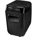 Fellowes AutoMax&trade; 200C Auto Feed Shredder - Non-continuous Shredder - Cross Cut - 10 Per Pass - for shredding Staples, Paper Clip, Credit Card, CD, DVD, Junk Mail, Paper - 0.2" x 1.5" Shred Size - P-4 - 3.35 m/min - 9" Throat - 12 Minute Run Time - 25 Minute Cool Down Time - 32.18 L Wastebin Capacity - 477.25 W - Black