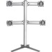 Chief KONTOUR K3F220S Desk Mount for Flat Panel Display - Silver - Height Adjustable - 4 Display(s) Supported - 24" to 27" Screen Support - 14.99 lb Load Capacity - 75 x 75, 100 x 100 - VESA Mount Compatible