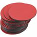MasterVision Magnetic Color Coding Dots - 3/4" Diameter - Round - Red - Vinyl - 20 / Pack
