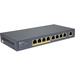 Amer 8+1 Port 10/100 Switch with 4 x PoE Ports and 5 x 10/100 - 9 Ports - Fast Ethernet - 10/100Base-TX - 2 Layer Supported - AC Adapter - Twisted Pair - Desktop, Wall Mountable, Under Table - 3 Year Limited Warranty