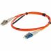 AddOn 2m LC (Male) to LC (Male) Orange OM2 & OS1 Duplex Fiber Mode Conditioning Cable - 100% compatible and guaranteed to work