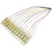 AddOn 5m Splice to LC (Female) 12-Strand MulticoloRed OS1 Fiber Pigtail Cable - 100% compatible and guaranteed to work