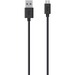 Belkin Micro USB ChargeSync Cable - 4 ft Micro-USB/USB-A Data Transfer Cable for Tablet PC, Digital Text Reader, Notebook, Speaker, Bluetooth Headset, Smartphone - First End: 1 x Micro-B USB 2.0 - Male 5-pin - Second End: 1 x USB 2.0 Type A - Male 4-pin -
