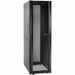 APC by Schneider Electric NetShelter SX Rack Cabinet - For Storage, Server - 42U Rack Height x 19" Rack Width x 36.02" Rack Depth - Floor Standing - Black - Steel - 2250 lb Dynamic/Rolling Weight Capacity - 3000 lb Static/Stationary Weight Capacity