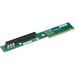 Supermicro RSC-R1UG-E16AR+II Riser Card - 1 x PCI Express 3.0 x16 - PCI Express 3.0 x16 - 1U Chasis