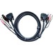ATEN USB/DVI Video/Data Transfer Cable-TAA Compliant - 10 ft DVI/USB Video/Data Transfer Cable - USB - DVI (Dual-Link) Digital Video - TAA Compliant