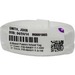 Zebra Vinyl Infant Wristband (Self-locking Closure) - 0.4" Width x 8.5" Length - White - Vinyl - 250