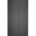 Panduit S52SPSE Side Panel - Black - 45U Rack Height - 1 - 82.7" Height x 43.9" Width x 0.7" Depth
