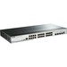 D-Link 28 Port Gigabit SmartPro Switch - 28 Ports - Manageable - Gigabit Ethernet, 10 Gigabit Ethernet - 10/100/1000Base-T, 10GBase-X - 3 Layer Supported - Twisted Pair, Optical Fiber - 1U High - Rack-mountable - Lifetime Limited Warranty