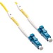 Axiom LC/LC Singlemode Simplex OS2 9/125 Fiber Optic Cable 15m - Fiber Optic for Network Device - 49.21 ft - 1 x LC Male Network - 1 x LC Male Network