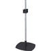 Premier Mounts PSP Base with Single 72 in. Pole and 2 VPM Mounts - Up to 10" Screen Support - Floor - Chrome
