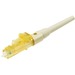 Panduit Fiber Optic Simplex Patch Network Cable - Fiber Optic Network Cable for Network Device - First End: 1 x LC Network - Male - Second End: 1 x LC Network - Male - Patch Cable - Electric Ivory